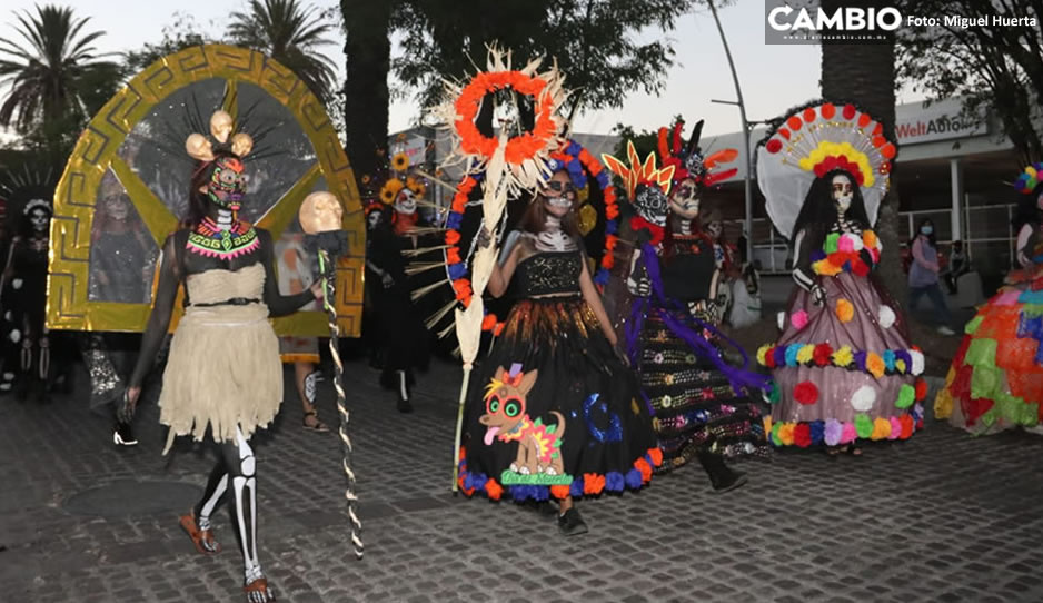 ¡Atento poblano! Estas calles estarán cerradas por el “Desfile de Calaveras entre Vivos y Muertos”