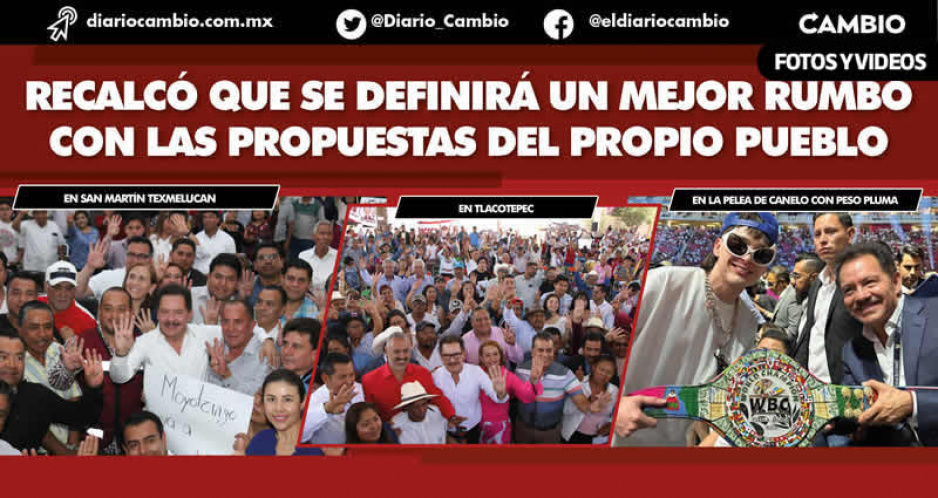 Nacho Mier reitera: s&oacute;lo el pueblo organizado propondr&aacute; mejorar a Puebla