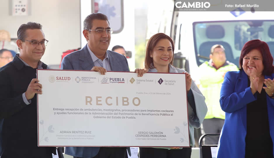 Recibe gobierno de Puebla insumos para hospitales por 92.6 millones de pesos (VIDEO)