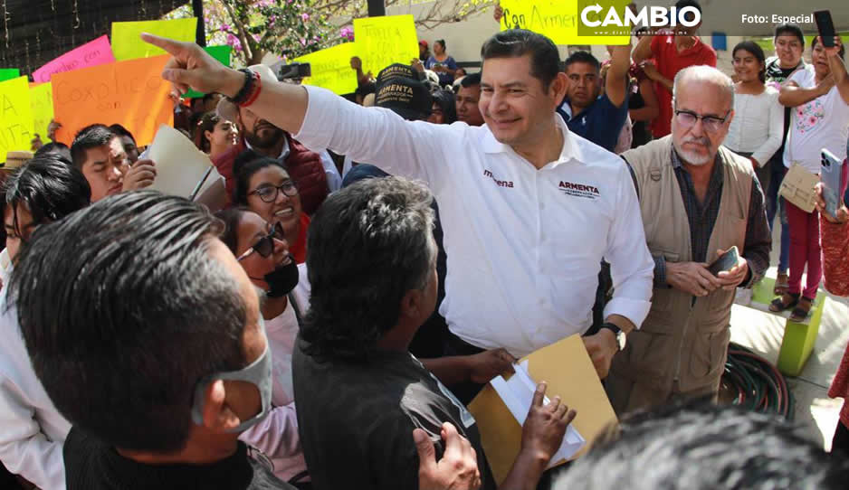 Armenta cerrará campaña hoy en San José Chiapa acompañado de 2 mil 500 aspirantes de Morena