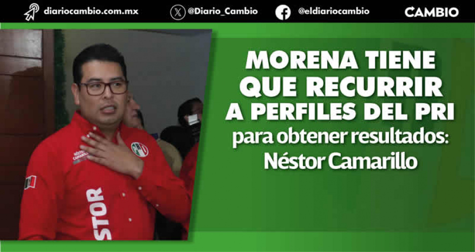 Néstor minimiza la salida de Enrique Rivera: representa al viejo PRI