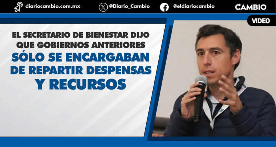 “Atrás quedó la época de la repartidera, ahora capacitamos”, dice el panista Matias Rivero