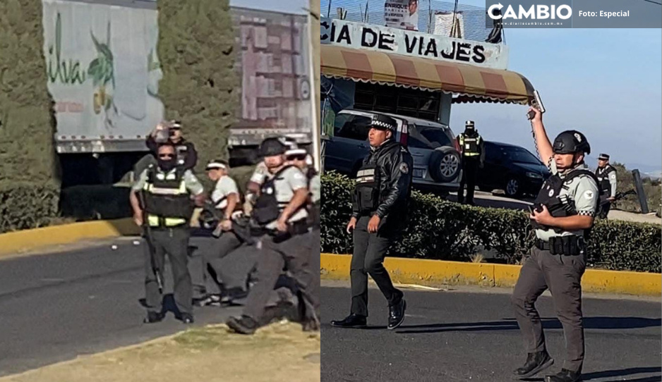 VIDEO: Así fue el enfrentamiento que dejó una patrulla de la GN destrozada en caseta de Esperanza