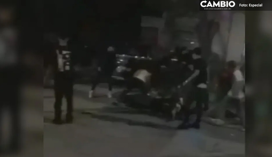 ¡Ahora fue en Cancún! Joven sufre brutal golpiza con piedras y palos (VIDEO)