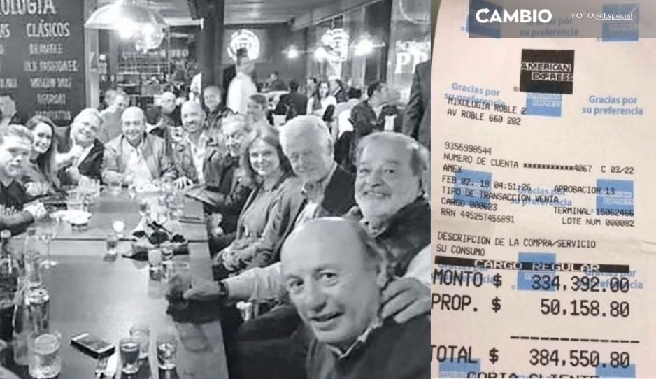 ¡Carísima de París! Así fue la famosa cena de Carlos Bremer con Slim, Bill Clinton y el Canelo