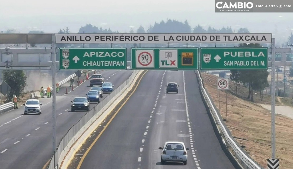 ¡A bajar la velocidad! En febrero iniciarán las fotomultas en la Puebla-Tlaxcala