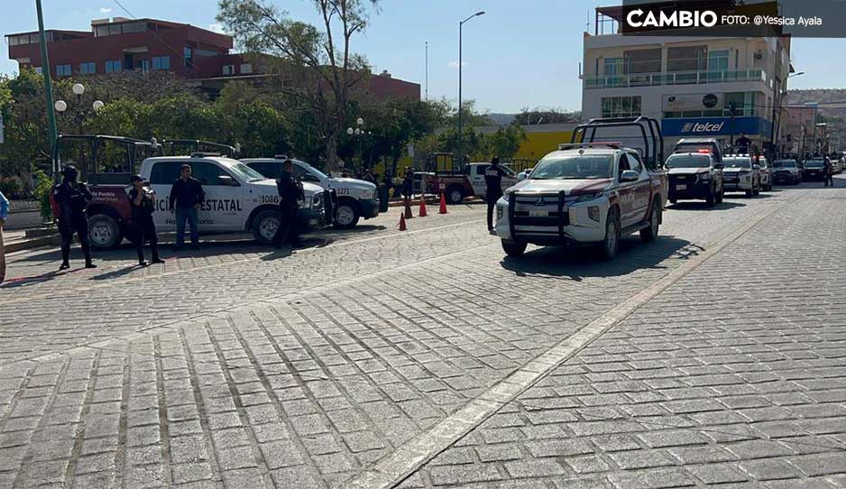 Detienen a tres delincuentes armados en Atlixco
