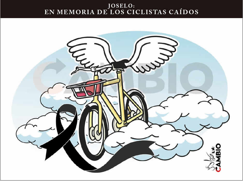MONERO JOSELO: EN MEMORIA DE LOS CICLISTAS CAÍDOS