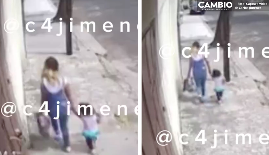 ¡Madre desnaturalizada! Así abandona mujer a niñita en CDMX (VIDEO)