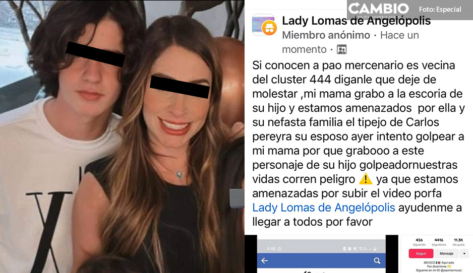 Madre de junior amenaza a mujer que lo grabó en la caseta donde golpeó a vigilante