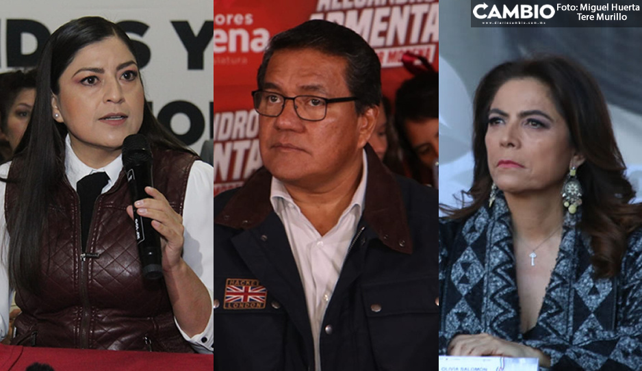 Claudia Rivera, Julio Huerta y Olivia Salomón se integrarán al equipo de campaña de Armenta (VIDEO)