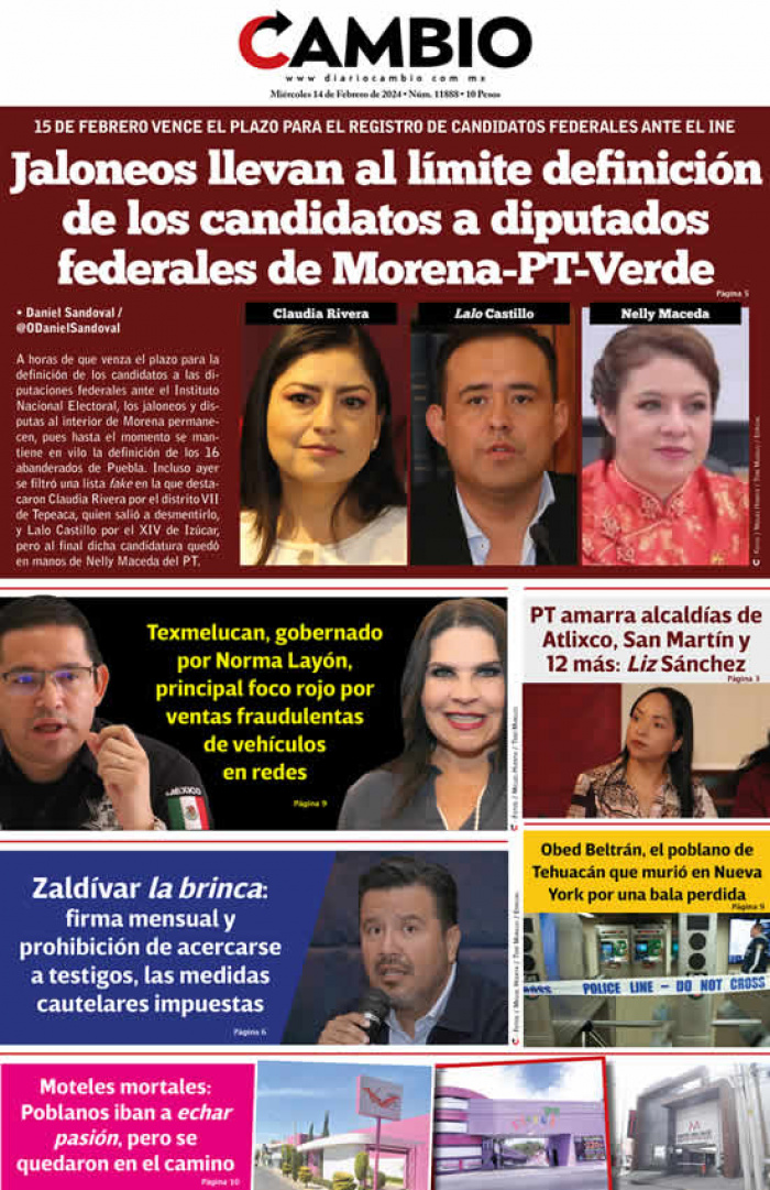 Jaloneos llevan al límite definición de los candidatos a diputados federales de Morena-PT-Verde