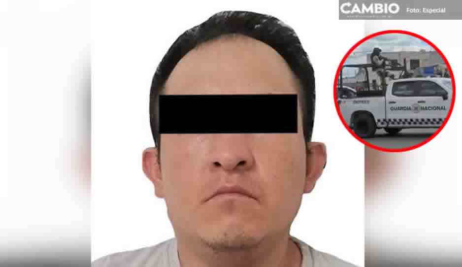 Cae Geovanni por asesinato de cabo de la Guardia Nacional secuestrado en la Central de Abasto