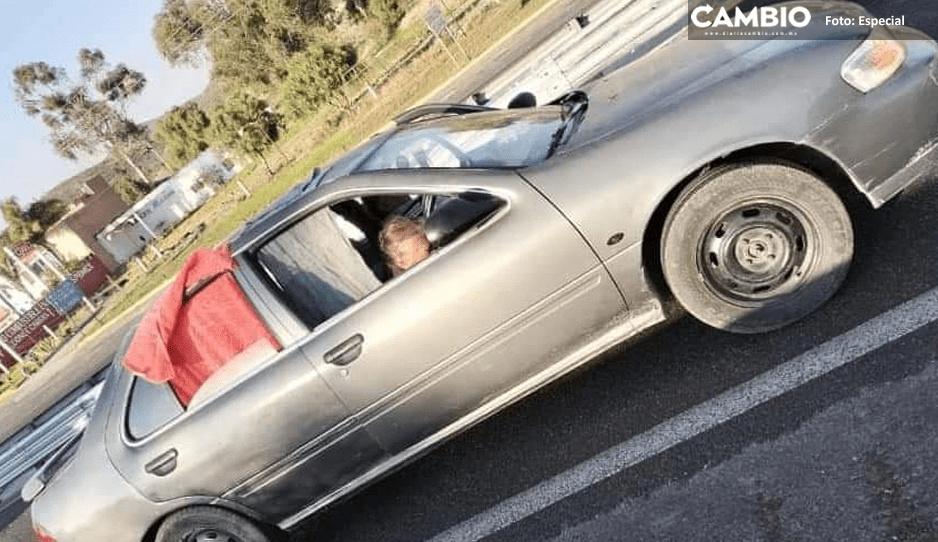 ¡Imparable! Ladrones roban auto estacionado en calles de Tehuacán
