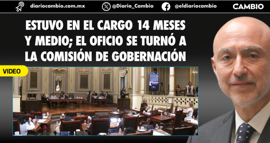 Otro barbosista caído: Carlos Palafox renuncia a su magistratura