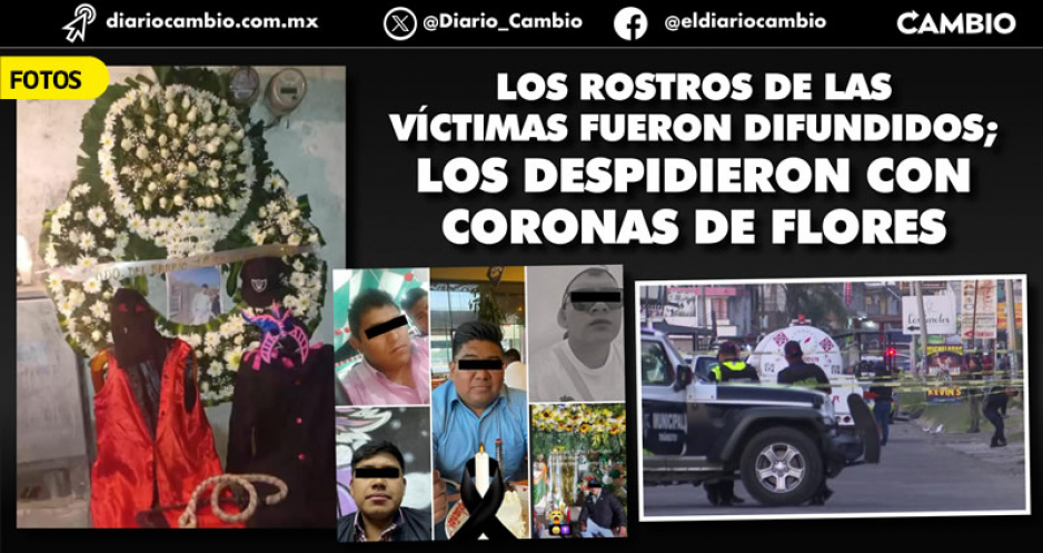 Despiden a los ejecutados de la masacre en Xonacatepec