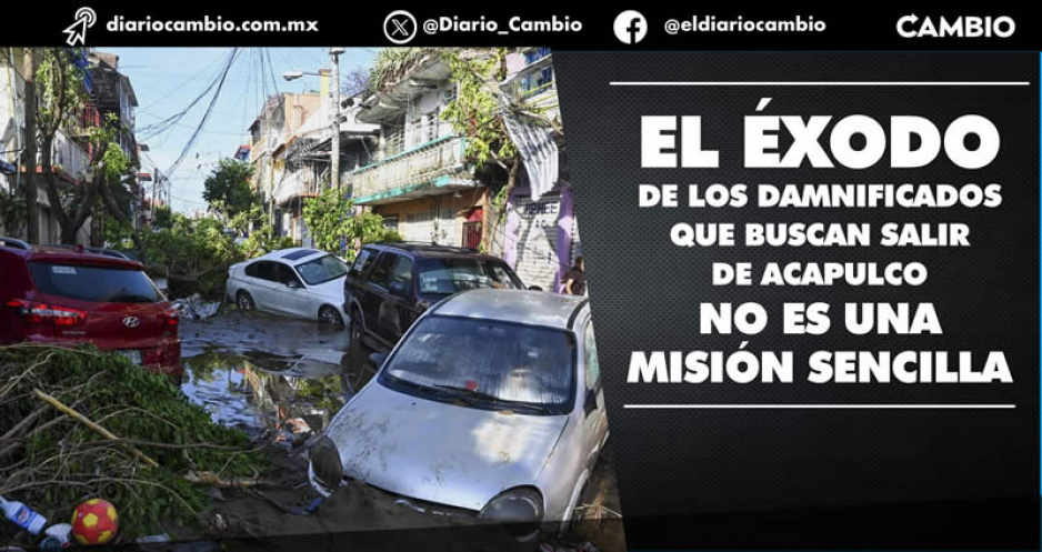 Acapulqueños viven viacrucis para poder migrar a Puebla