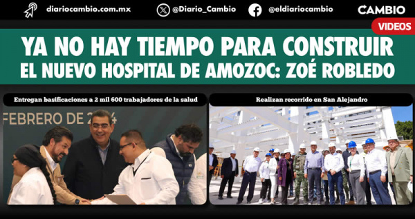 Nuevo San Alejandro listo en junio; el hospital de Amozoc se va al próximo sexenio: director del IMSS