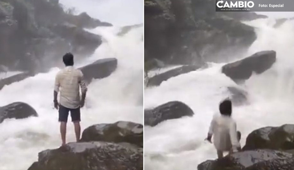 TikToker muere por el video perfecto frente a una cascada (VIDEO)