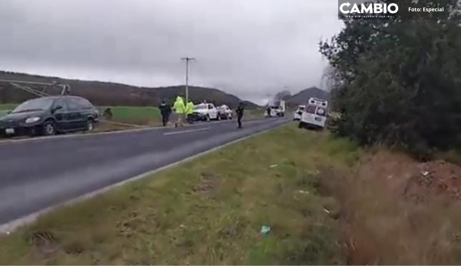 Localizan cadáver de hombre sobre carretera Libres-Coyuca