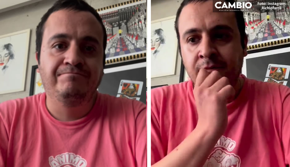 Richi O’Farril pide disculpas tras brote psicótico: “no era yo” (VIDEO)
