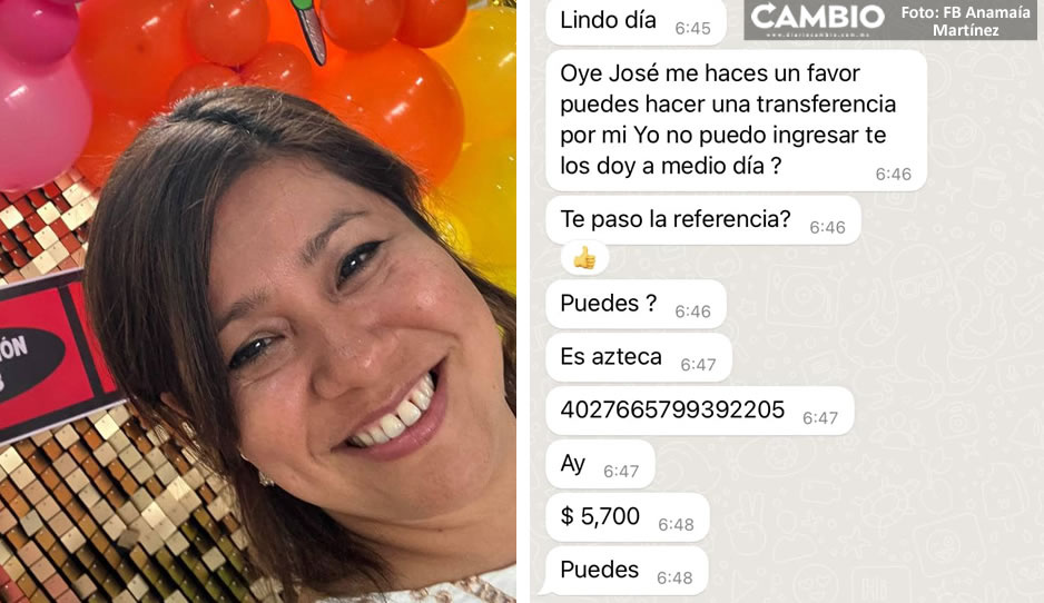 Hackean WhatsApp de regidora de San Andrés Cholula; piden dinero a sus contactos