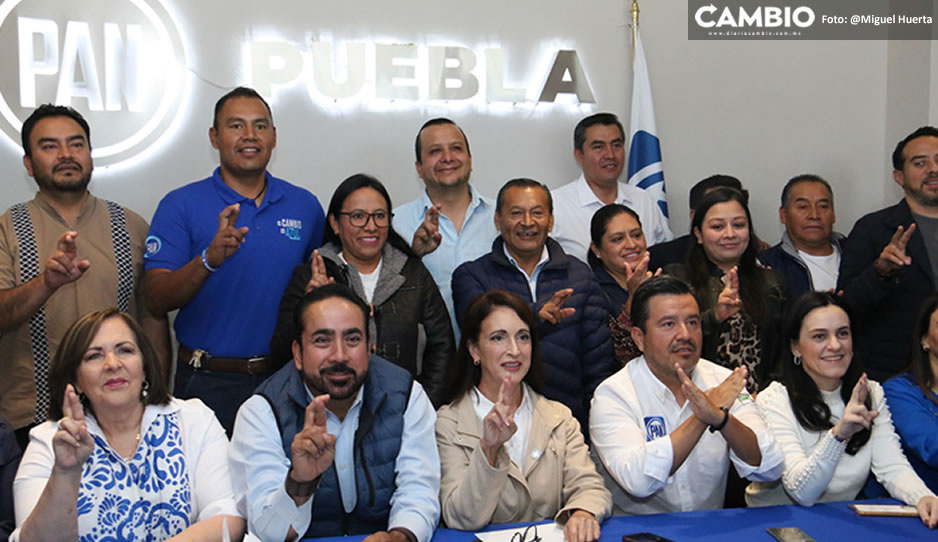 PAN postulará mujeres a las alcaldías de las Cholulas y Amozoc; en Cuautlancingo será hombre
