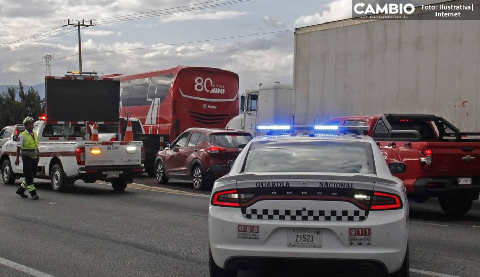 ¡Atento conductor! Habrá cierre parcial de la autopista Acatzingo-Cd. Mendoza