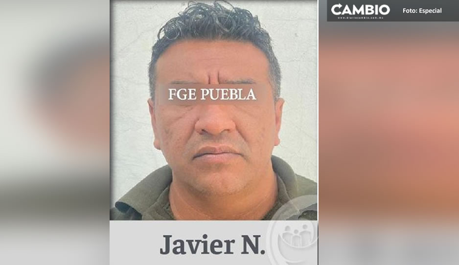 ¡Infeliz! Durante ocho años abusó de su hijastra en San Andrés Azumiatla