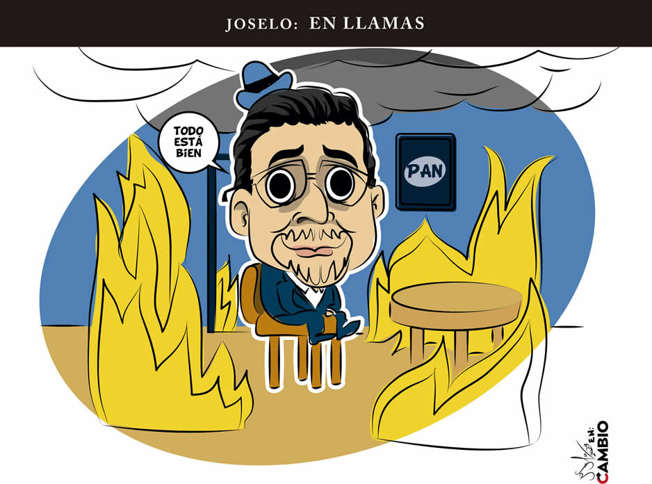 MONERO JOSELO: EN LLAMAS