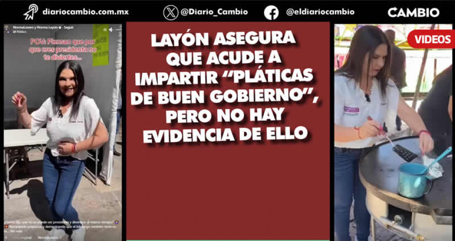 Norma Layón se cuelga de su cargo en la Aalmac para promover su imagen en otros municipios
