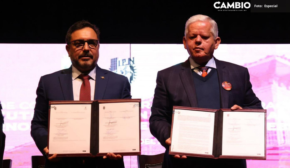 Gobierno de Teziutlán firma convenio de asesorías en proyectos de infraestructura con IPN