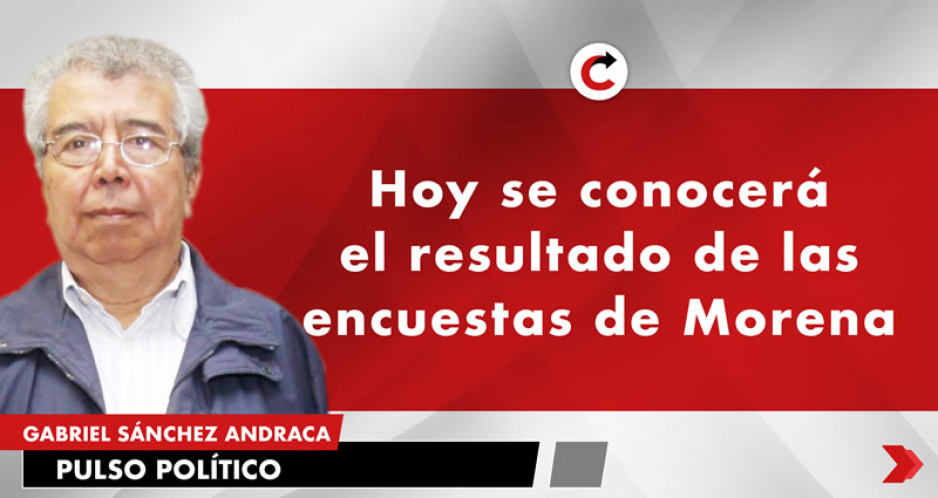 Hoy se conocerá el resultado de las encuestas de Morena