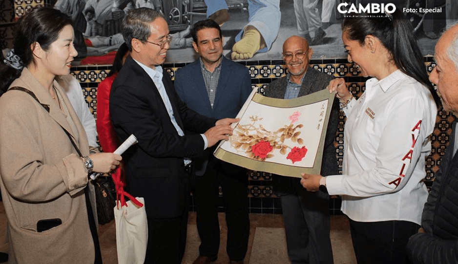 Visita de representantes de China en Atlixco crea lazos culturales