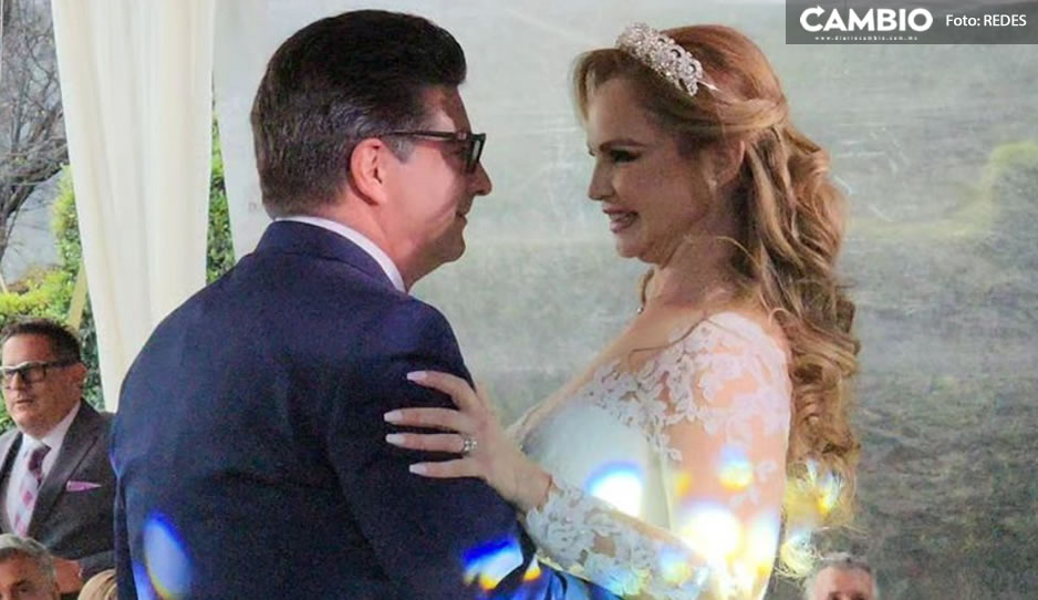 ¡Vivan los novios!  Así fue la lujosa boda de Ana Patricia Rojo con Mauricio (VIDEO)