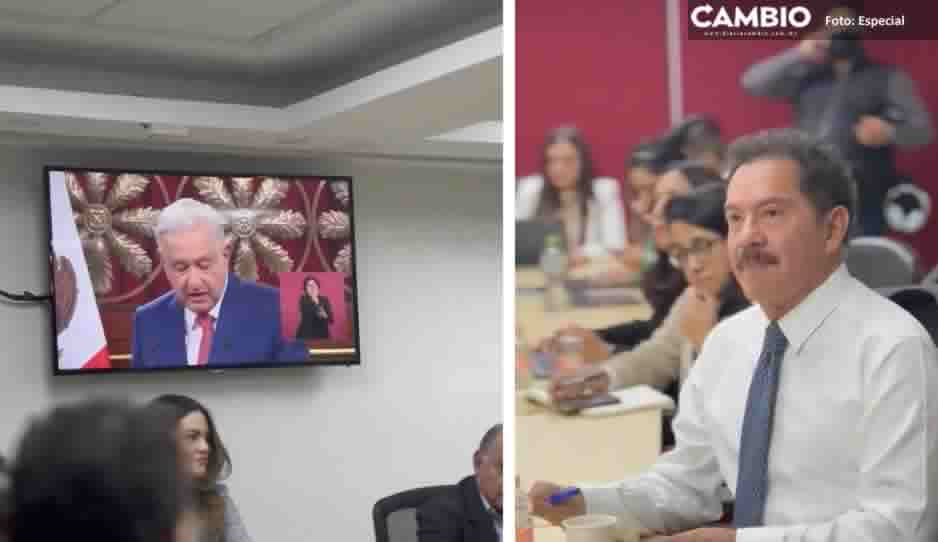Diputados de Morena liderados por Nacho Mier se reúnen para la presentación de paquete de reformas de AMLO (VIDEO)