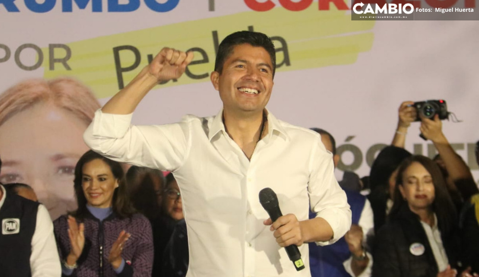 Al grito de &#039;fuera Morena&#039;, cierra precampaña Lalo Rivera (VIDEO)