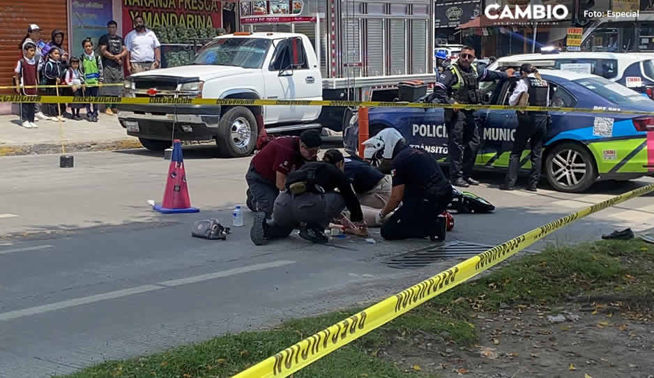 ¡Otra abuelita! Cafre de la Ruta 33 atropella a dos mujeres en Boulevard Municipio Libre