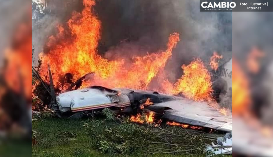 ¡Avionetazo! Ambulancia aérea se desploma y deja cuatro muertos en Morelos (VIDEO)
