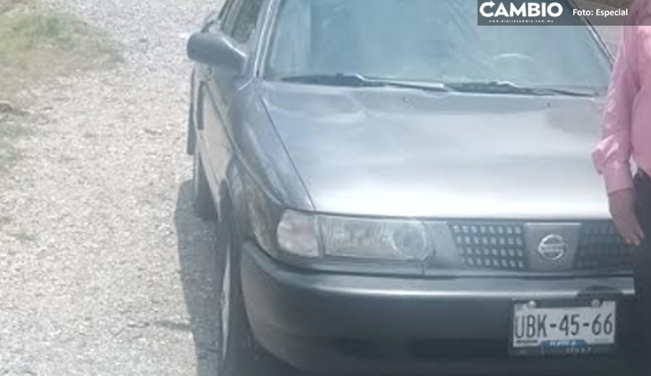 ¡Delincuencia imparable! Se roban vehículo estacionado en pleno centro de Tehuacán