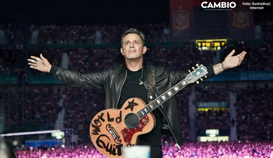 ¡Wow! Todo indica que Alejandro Sanz estará GRATIS en la Feria de Puebla