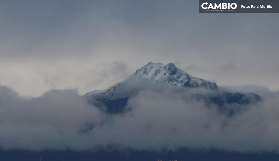 &iexcl;Preciosa vista! La Malinche y el Popocat&eacute;petl amanecen de fotograf&iacute;a por Frente Fr&iacute;o N&deg; 11 (VIDEO)
