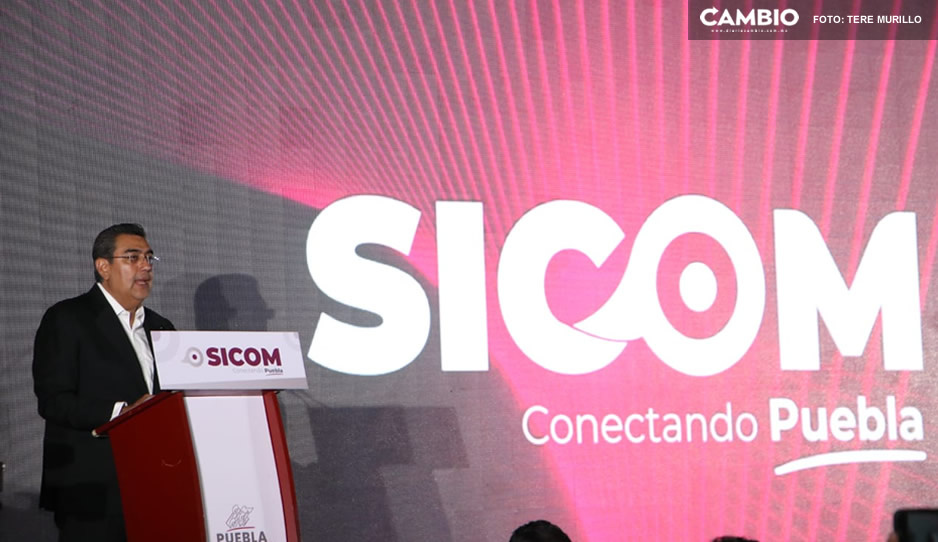 ¡Adiós SET! Sergio Salomón regresa el nombre a Sicom: es el patrimonio de los poblanos (FOTOS)