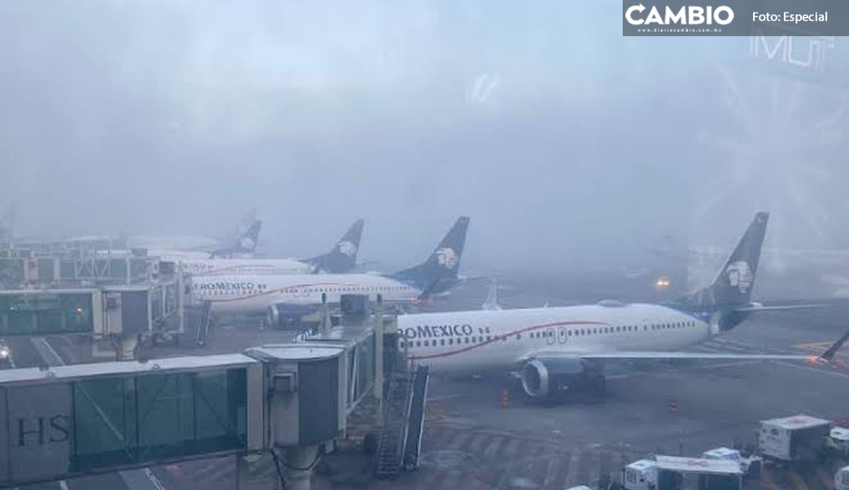 ¡Listos para despegar! AICM reanuda operaciones tras banco de niebla