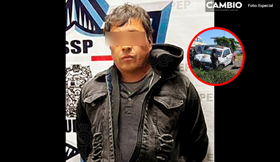Tras persecución, cae Bernabé por portación ilegal de arma de fuego en Bulevar Forjadores