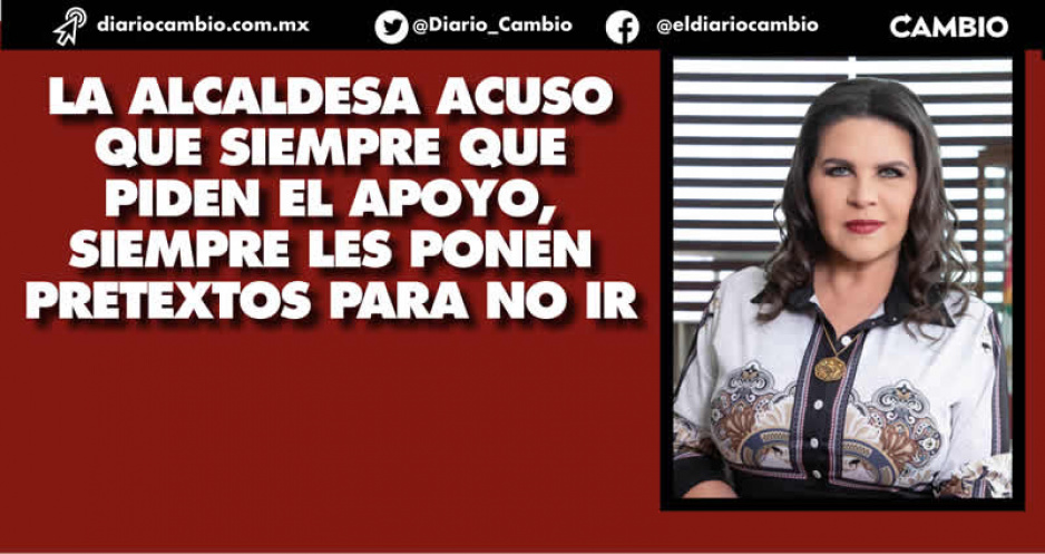 Norma Layón explota vs la Guardia Nacional: su llegada a Texmelucan no sirvió para nada