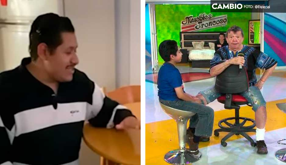&quot;Me hizo muy feliz&quot;; Ganador de la catafixia con Chabelo presume su comedor 21 años después