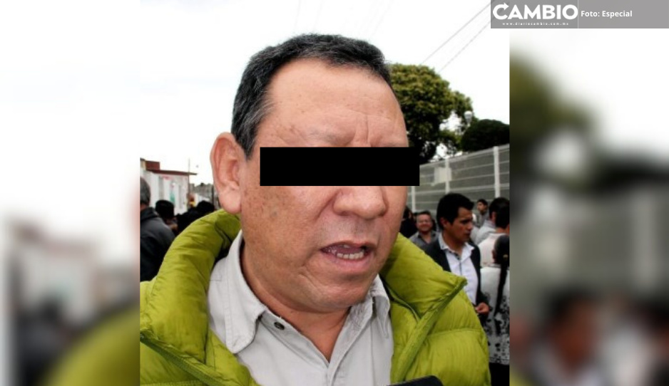 Detienen a José Luis Rechy Tirado, ex alcalde de Cuyoaco