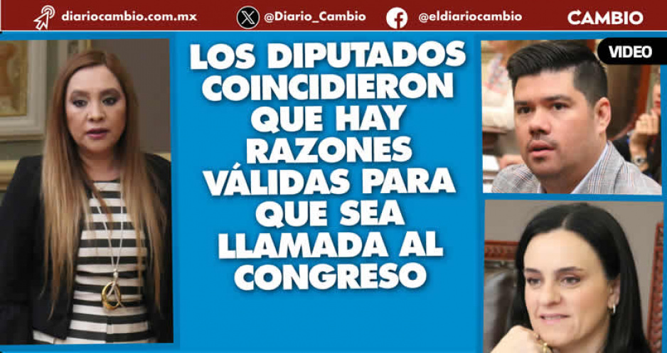 PAN y Verde meten presión para que Amanda Gómez comparezca por el boquete financiero