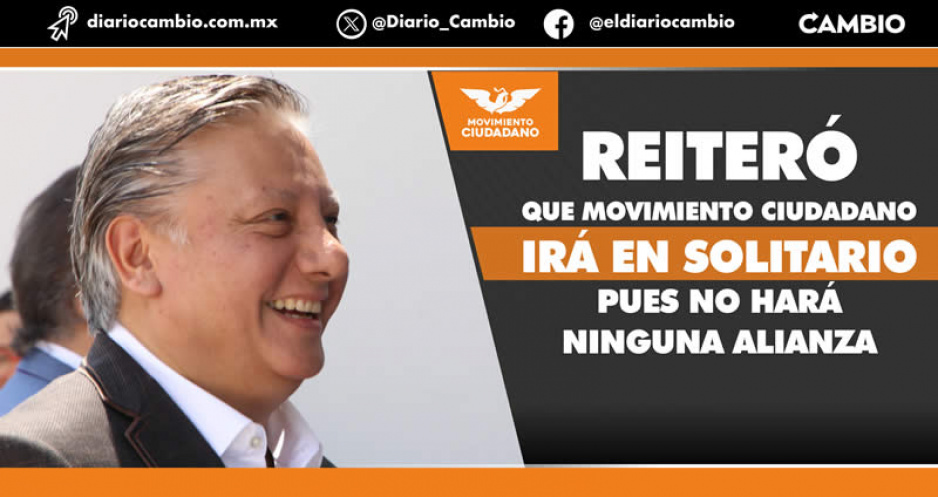 En enero de 2024 MC definirá su candidato, yo ya alcé la mano, señala Fernando Morales